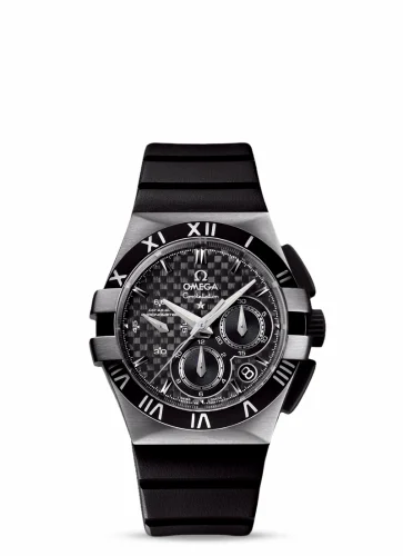 Omega Constellation Co-Axial 35 Chronograph Titanium / Carbon / Rubber 121.92.35.50.01.001 (12192355001001)